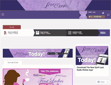 Tablet Screenshot of myspiritdc.com